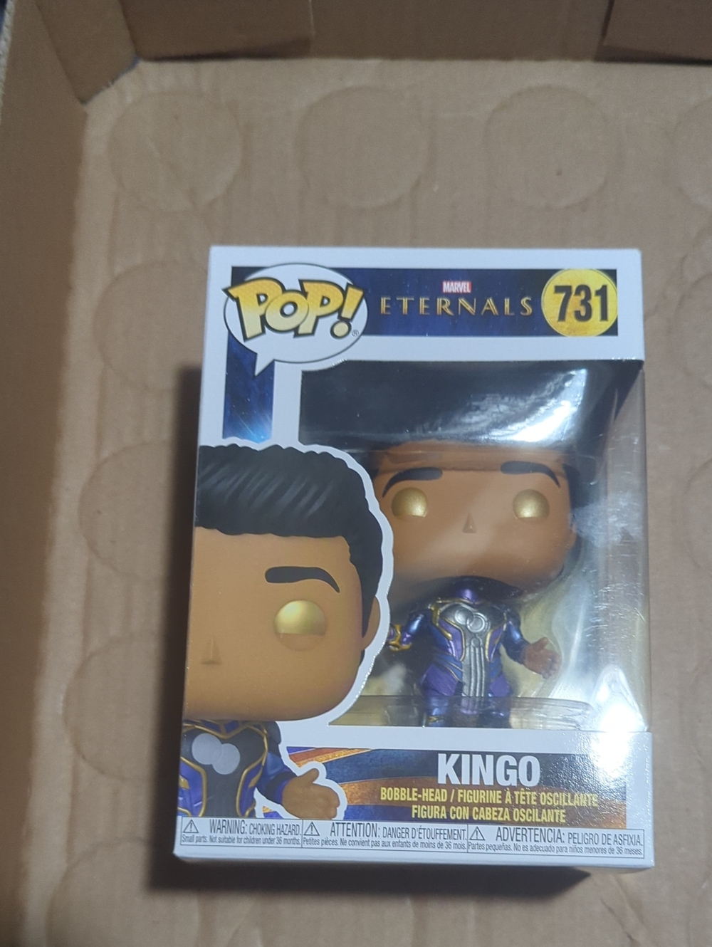 Funko Pop! Marvel Eternals Kingo Vinyl Figure #731